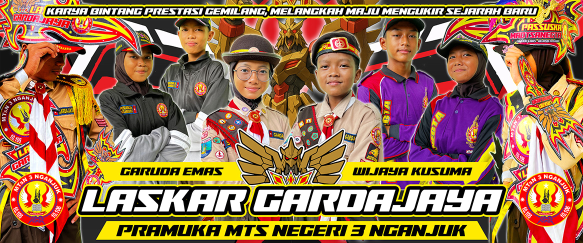  WELCOME PAGE IG LASKAR GARDAJAYA MTSN 3 NGANJUK 2026